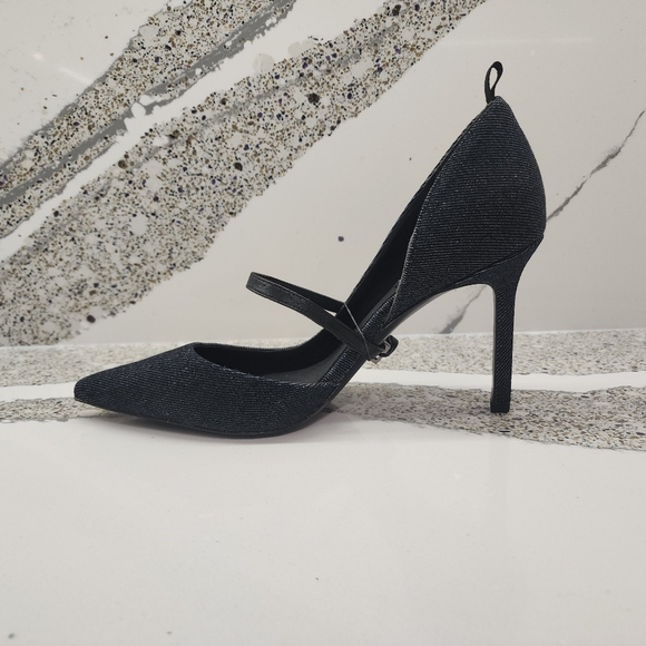 NWT rag & bone Denim Pointed Toe Mary Jane Heels | Size 39 - Picture 5 of 8